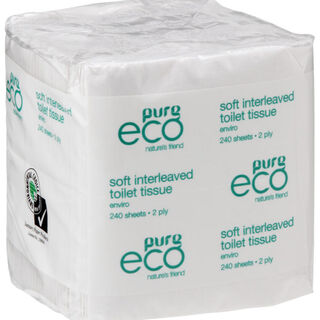 Interleaf Tissue 2ply - Pure Eco