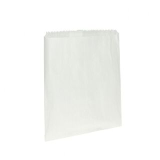 White Confectionary Bag - No 8 - 255 x 300mm - UniPak