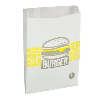 Emperor Burger Bag 165W x 245Hmm (50mm gusset) - Emperor