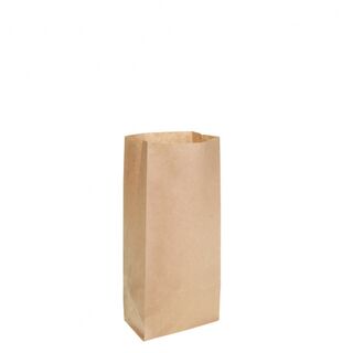 Brown Block Bottom Paper Bag No 0 Heavy Duty - UniPak