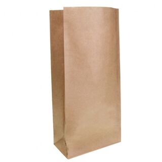 Brown Block Bottom Paper Bag No 4 Heavy Duty - UniPak
