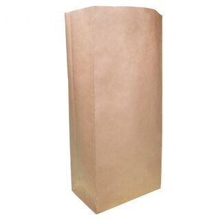 Brown Block Bottom Paper Bag No 5 Heavy Duty - UniPak
