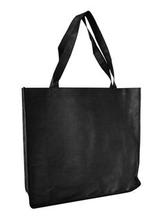 Tote with Gusset Book Bag Black - Ecobags