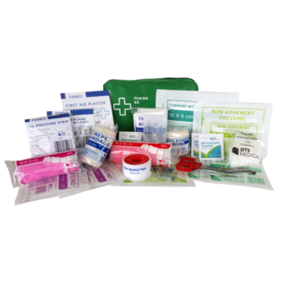 Work Place 1-5 First Aid Kit in Air and Water tight bag