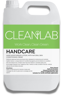 HANDCARE Hand Moisturising Lotion, With Natural Skin Conditioning Crème 5L - CleanLab