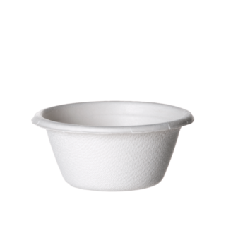 Sugarcane Portion Cup 2oz (60ml), White - Detpak