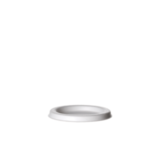 Sugarcane Lid, Fits Portion Cup 2oz (60mls), White - Detpak