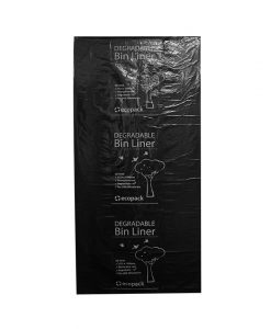 240L LD wheelie bin liner Degradable - EcoPack