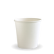 4oz Coffee Cups White Single Wall - BioPak