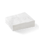 Lunch Napkin 1 Ply (1/4 Fold) White - BioNapkin