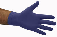 Hi Risk Dark Blue Latex Gloves 2XL - Selfgard