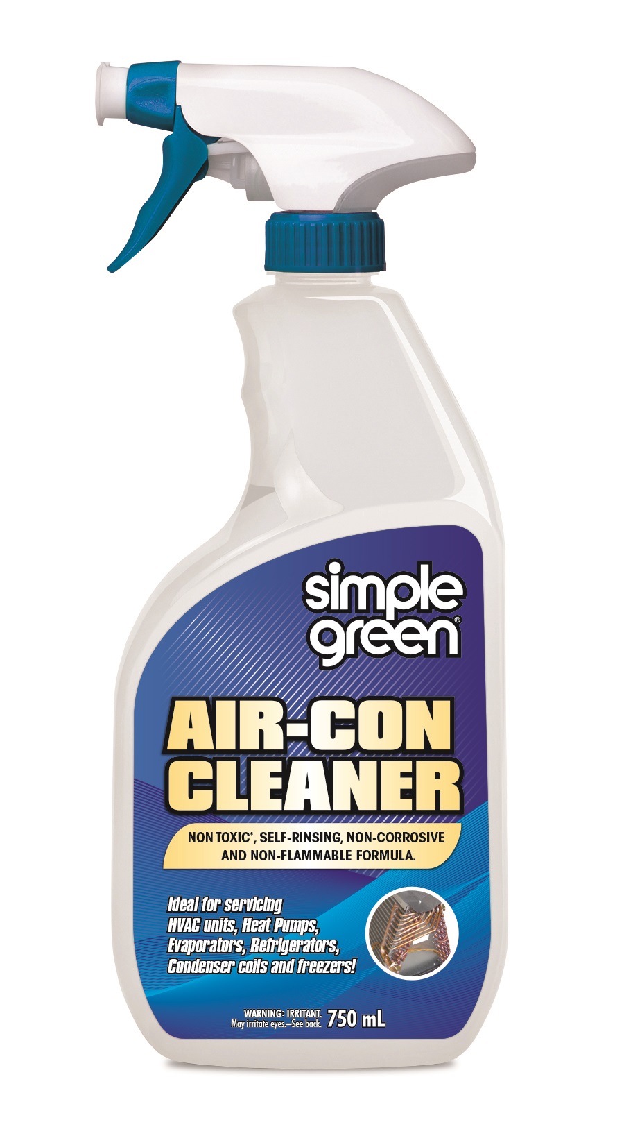 Air Conditioning Cleaner 750ml, Carton 12 Simple Green Shop 24/7 at