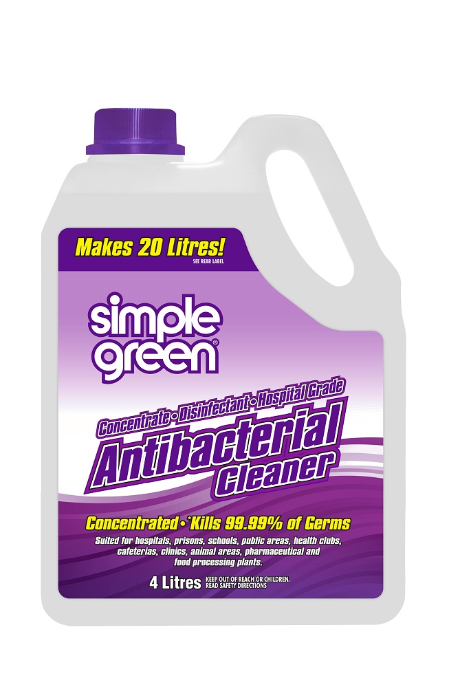 Antibacterial Cleaner 4L Simple Green Shop 24/7 at