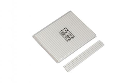 Paper Straws 6mm White - Green Choice