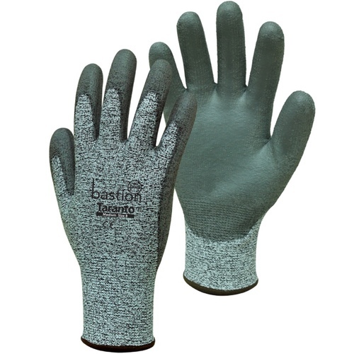 Cut 5 HPPE Gloves Grey X-LARGE - Bastion Taranto