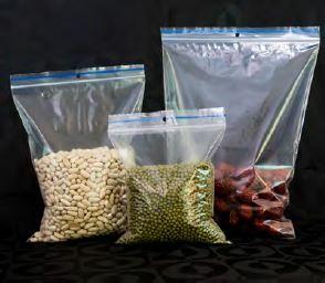 Re-Sealable Bags 62x75mm 40mu - Pack Fresh