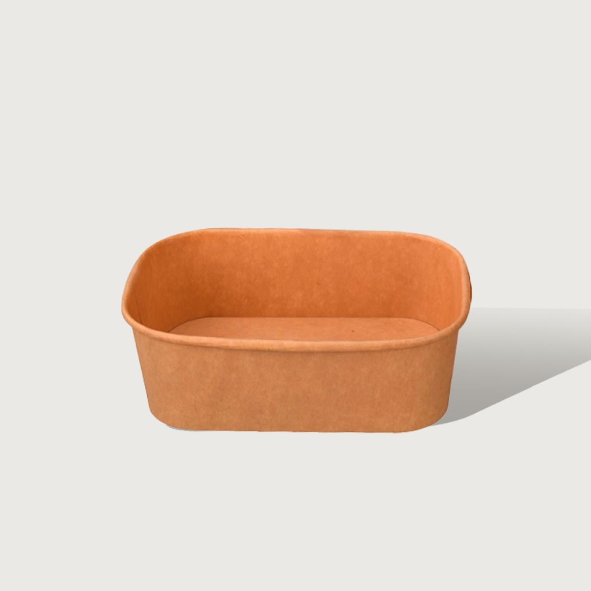 Paper Rectangle Container 750ml - IKON