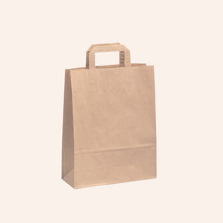 Flat Paper Handle Bags NZ | Carry Bags