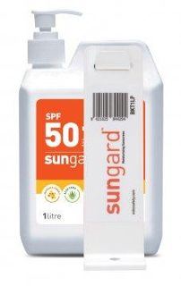 Wall bracket for SunGard' 1L pump bottle - Esko