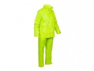 Good2Glow' Rainsuit, Jacket & Pant Set, Neon Yellow LARGE - Esko