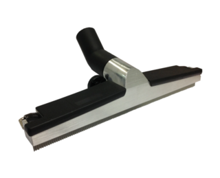 Wessel Werk Grd450 Rubber Floor Tool 52mm X 450mm Wide - Aluminium/Black - Filta