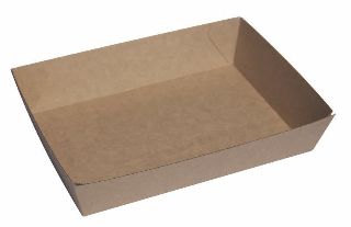 Kraft Tray 4 - Ecoware