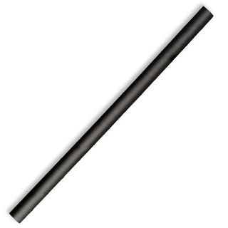 Paper Straws 10mm Jumbo Black - Biopak