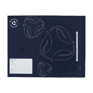 Courier Bags A3 Recycled Resealable Pack 50 - Ecobags